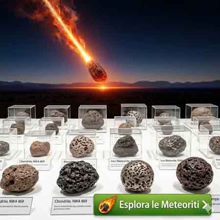 Meteoriti: dal Cielo a Casa tua